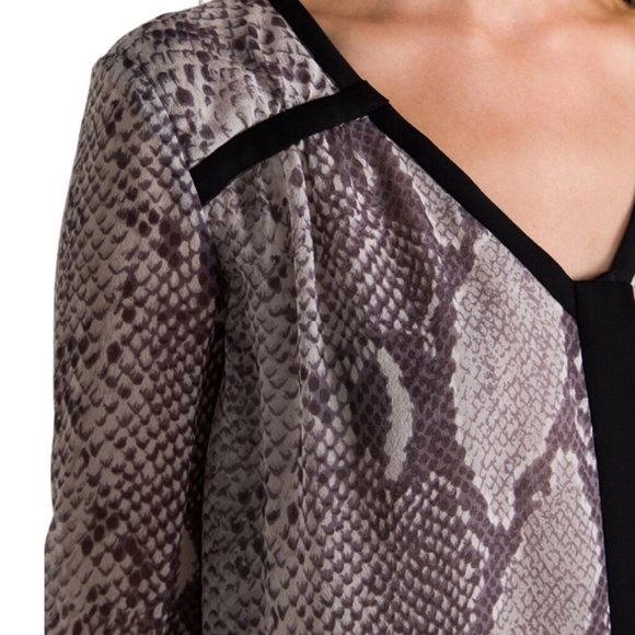 Diane Von Furstenberg Lane Chiffon Blouse - Picture 4 of 12